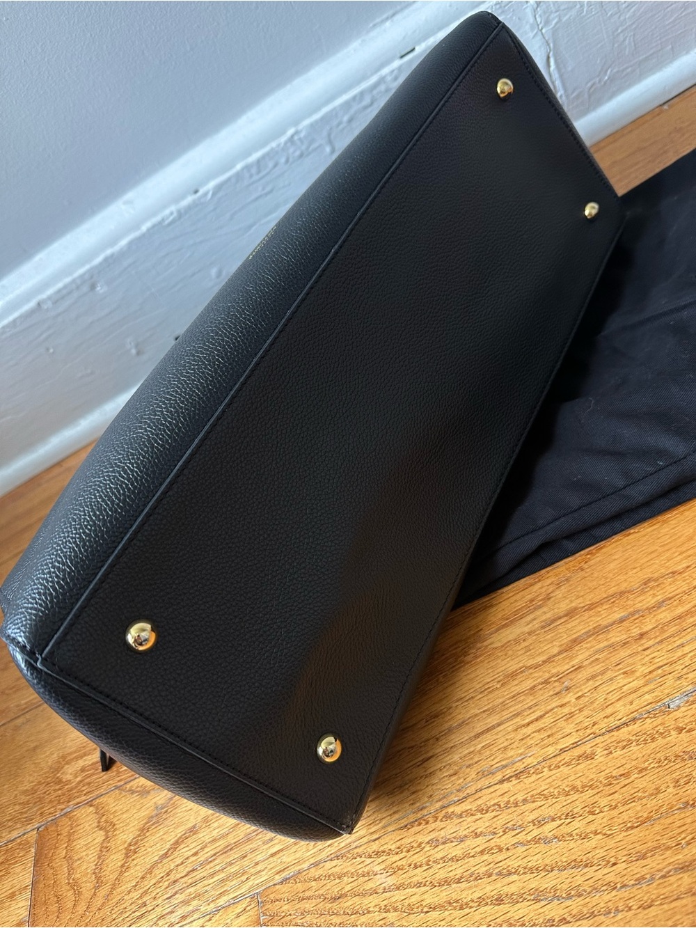 DeMellier Hudson Black with Gold Hardware - Picture 5 of 6